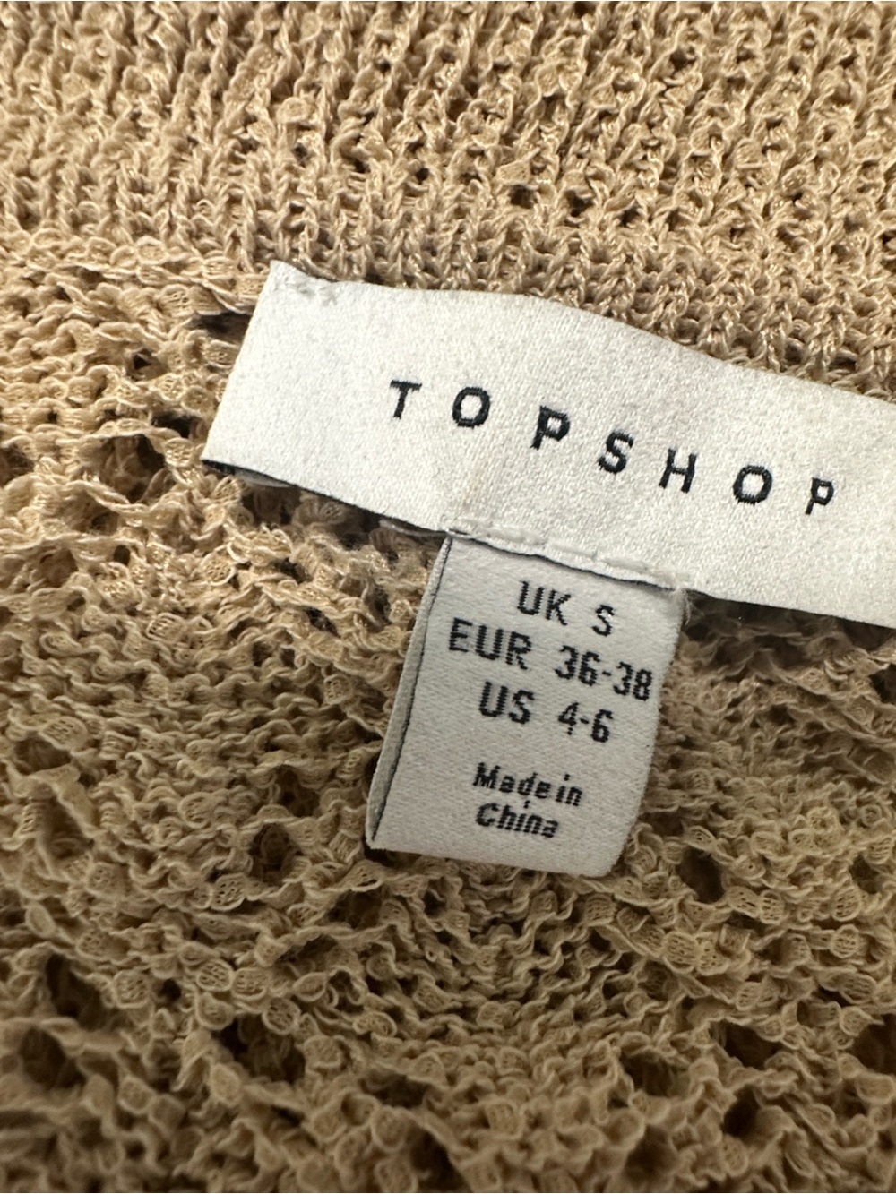 🟣 TopShop Pointelle Stitch Polo Sweater Dress - Picture 4 of 5
